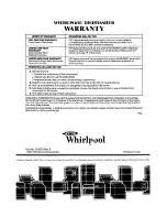 Предварительный просмотр 16 страницы Whirlpool DU7800XS Series Use & Care Manual