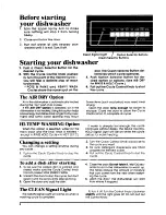 Preview for 8 page of Whirlpool DU7903XL Use & Care Manual