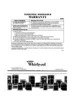 Предварительный просмотр 16 страницы Whirlpool DU8100XT Use & Care Manual