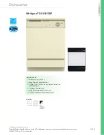 Предварительный просмотр 1 страницы Whirlpool DU810SWP Features & Specifications