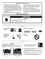 Предварительный просмотр 2 страницы Whirlpool  DU810SWPQ User Instructions