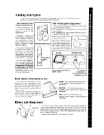 Предварительный просмотр 7 страницы Whirlpool DU8300XT Series Use & Care Manual