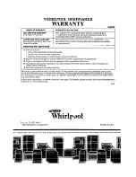 Предварительный просмотр 16 страницы Whirlpool DU8300XT Series Use & Care Manual