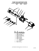 Предварительный просмотр 6 страницы Whirlpool DU850SWPB0 Parts List