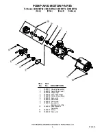 Предварительный просмотр 6 страницы Whirlpool DU850SWPB2 Parts List