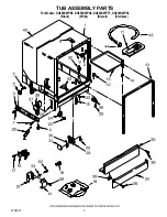 Preview for 3 page of Whirlpool DU850SWPB3 Parts List