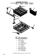 Preview for 7 page of Whirlpool DU850SWPB3 Parts List