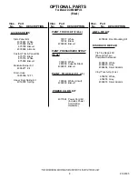 Предварительный просмотр 8 страницы Whirlpool DU850SWPU3 Parts List