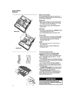 Предварительный просмотр 8 страницы Whirlpool DU8550XT Use And Care Manual