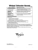 Предварительный просмотр 16 страницы Whirlpool DU8550XT Use And Care Manual