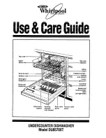 Whirlpool DU8570XT Use And Care Manual предпросмотр