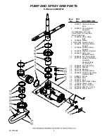 Предварительный просмотр 5 страницы Whirlpool DU895SWPU0 Parts List