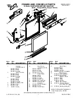 Preview for 1 page of Whirlpool DU900PCDB5 Parts List