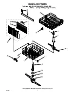 Предварительный просмотр 7 страницы Whirlpool DU900PCDB6 Parts List