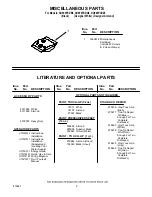 Предварительный просмотр 9 страницы Whirlpool DU900PCDB6 Parts List