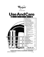 Whirlpool DU930QWD Use And Care Manual предпросмотр