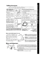 Предварительный просмотр 7 страницы Whirlpool DU9400XT Series Use & Care Manual