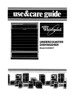 Whirlpool DU9450XT Use & Care Manual предпросмотр