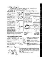 Предварительный просмотр 7 страницы Whirlpool DU9500XR Series Use & Care Manual