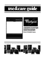 Whirlpool DU95OOXS Series Use & Care Manual предпросмотр