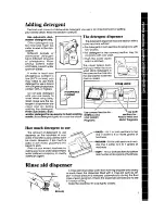 Предварительный просмотр 7 страницы Whirlpool DU95OOXS Series Use & Care Manual