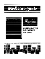 Предварительный просмотр 1 страницы Whirlpool DU9700XR Use & Care Manual