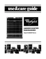 Preview for 1 page of Whirlpool DU9900XR Series Use & Care Manual