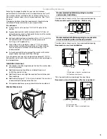 Предварительный просмотр 5 страницы Whirlpool duet Front Loading Automatic Washer Use And Care Manual