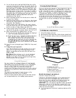 Предварительный просмотр 12 страницы Whirlpool duet Front Loading Automatic Washer Use And Care Manual