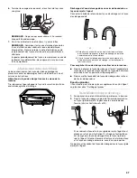 Предварительный просмотр 57 страницы Whirlpool duet Front Loading Automatic Washer Use And Care Manual