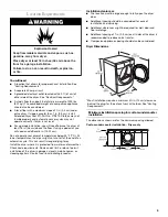 Preview for 5 page of Whirlpool duet GEW9200LQ0 Use And Care Manual