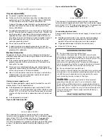 Preview for 7 page of Whirlpool duet GEW9200LQ0 Use And Care Manual