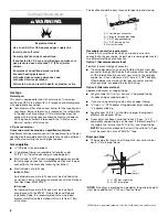 Preview for 8 page of Whirlpool Duet GEW9250PW0 Use And Care Manual