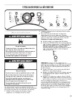 Preview for 33 page of Whirlpool Duet GEW9250PW0 Use And Care Manual