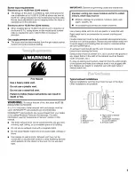 Предварительный просмотр 9 страницы Whirlpool Duet GGW9200LL1 Use & Care Manual