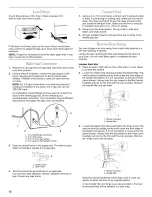 Предварительный просмотр 12 страницы Whirlpool Duet GGW9200LL1 Use & Care Manual