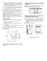 Предварительный просмотр 6 страницы Whirlpool Duet GGW9200LQ0 Use & Care Manual