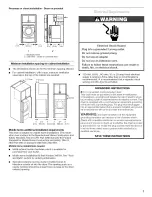 Предварительный просмотр 7 страницы Whirlpool Duet GGW9200LQ0 Use & Care Manual