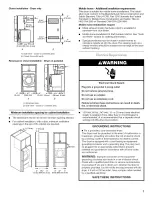 Предварительный просмотр 7 страницы Whirlpool Duet GGW9250PL3 Use & Care Manual