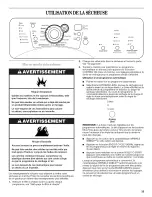 Предварительный просмотр 33 страницы Whirlpool Duet GGW9250PL3 Use & Care Manual