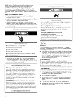 Preview for 8 page of Whirlpool Duet GGW9250SU0 Use & Care Manual