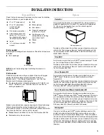 Предварительный просмотр 5 страницы Whirlpool duet GGW9260 Use And Care Manual