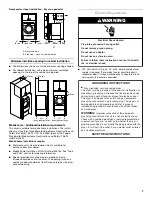 Предварительный просмотр 7 страницы Whirlpool duet GGW9260 Use And Care Manual