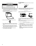 Предварительный просмотр 12 страницы Whirlpool duet GGW9260 Use And Care Manual