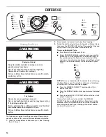 Предварительный просмотр 14 страницы Whirlpool duet GGW9260 Use And Care Manual