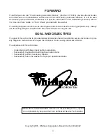 Предварительный просмотр 2 страницы Whirlpool duet GHW9100L Service Manual