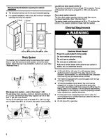 Предварительный просмотр 6 страницы Whirlpool Duet GHW9100LW Use & Care Manual