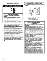 Предварительный просмотр 24 страницы Whirlpool Duet GHW9100LW Use & Care Manual