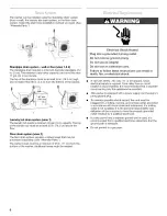 Preview for 6 page of Whirlpool Duet GHW9100LW1 Use & Care Manual