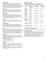 Preview for 13 page of Whirlpool Duet GHW9100LW1 Use & Care Manual